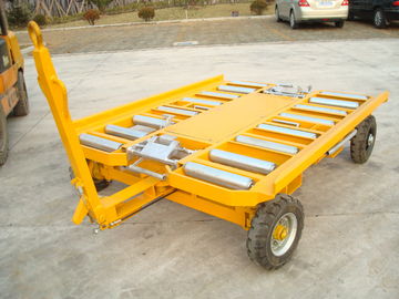 Chine Le chariot flexible de palette de conteneur adaptent le chargement de couleur/la fonction aux besoins du client de déchargement fournisseur