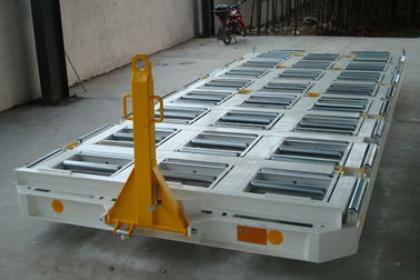 Chine Chariot multifonctionnel 120 x de palette de conteneur barre de remorquage rectangulaire du tuyau 80 x 5 fournisseur