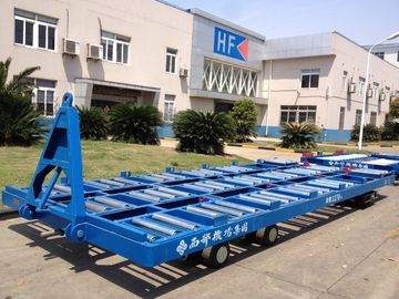 Chine Économie de travail 20 pi de conteneur de palette de chariot de résistance à l'usure avec le pneu solide fournisseur