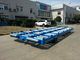 Remorque bleue de chariot de cargaison de 3600 kilogrammes, équipement durable d'assistance en escale fournisseur