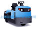 Matériel bleu d'acier au carbone de tracteur de remorquage de bagages avec la batterie au plomb fournisseur