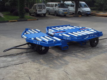 Chine Remorque stable de chariot de cargaison, type bleu de Tableau de tour de couleur de chariot en acier de palette fournisseur